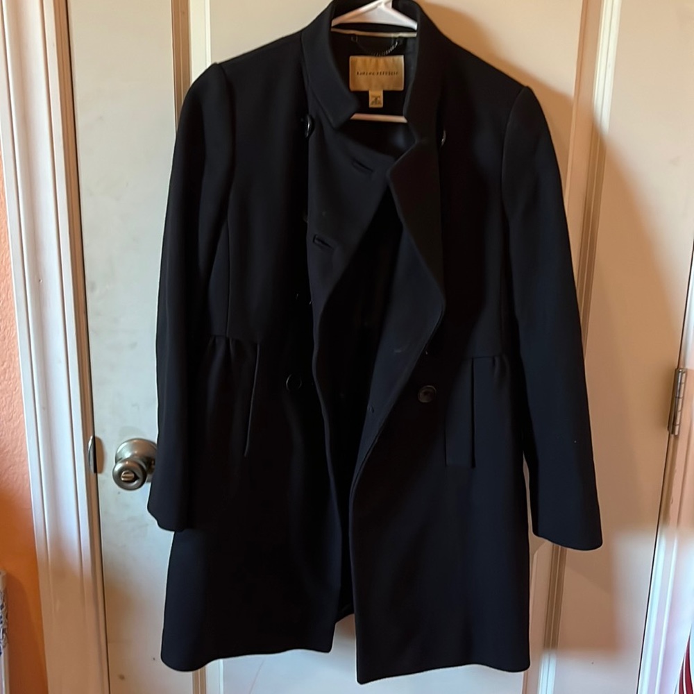 Banana republic pea coat